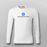 Google Kubernetes Engine Logo T-shirt For Men