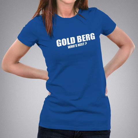 Goldberg Who's Next WWE Women's T-shirt online india