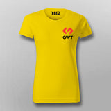 Google Web Toolkit (GWT) Chest Logo T-Shirt For Women Online India 