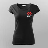 Google Web Toolkit (GWT) Chest Logo T-Shirt For Women