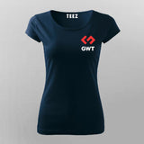 Google Web Toolkit (GWT) Chest Logo T-Shirt For Women