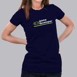 Game Developer T-Shirt For Women india