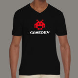 Game Developer V Neck T-Shirt For Men Online India