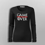 Game Over T-Shirt For Women