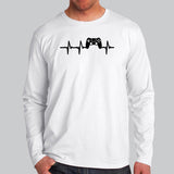 Gamer Heartbeat T-Shirt For Men
