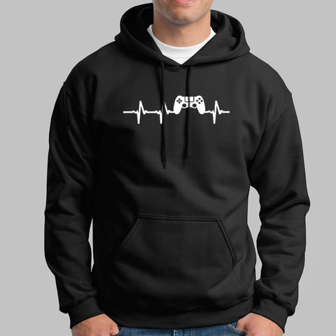 Gamer Heartbeat Hoodies For Men Online India
