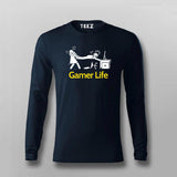 Gamer Life Funny Gamer T-shirt For Men