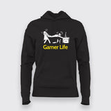 Gamer Life Funny Gamer Hoodie For Women Online India