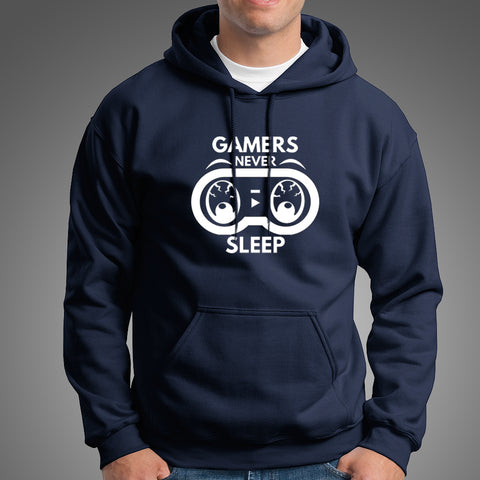 Gamer's Never Sleep - Hoodies For Men India