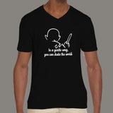 Gandhi Quote – In a Gentle Way Shake The World Tote T-Shirt For Men