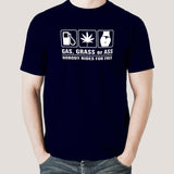 Gas Grass Ass - No Free Rides Tee