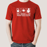 Gas Grass Ass - No Free Rides Tee