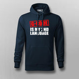 G code Is My 2nd Language Programmer Hoodies For Men