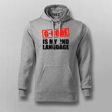 G code Is My 2nd Language Programmer Hoodies For Men