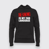 G code Is My 2nd Language Programmer T-Shirt For Women