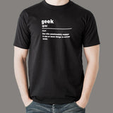Geek Definition T-Shirt For Men Online