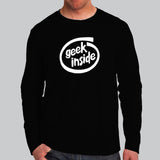Geek Inside T-Shirt - Embrace Your Inner Nerdiness
