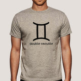 Gemini Zodiac Sign T-Shirt – Dynamic & Dual Men's Tee