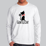 Gentle Cat Full Sleeve T-Shirt India