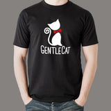 Gentle Cat T-Shirt For Men India