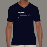 CSS Girl Power V Neck T-Shirt For Men Online India
