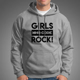 Girls Who Code Rock T-Shirt For Men