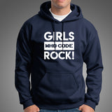 Girls Who Code Rock T-Shirt For Men