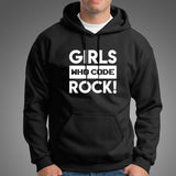 Girls Who Code Rock T-Shirt For Men