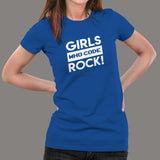 Girls Who Code Rock T-Shirt For Women