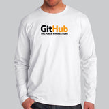 Github - The place where I Fork Men's Programming T-shirt India