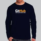 Github - The place where I Fork Men's Programming T-shirt India