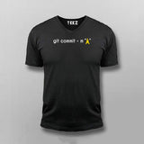 Git Commit M Prayer Funny Programmer T-Shirt For Men