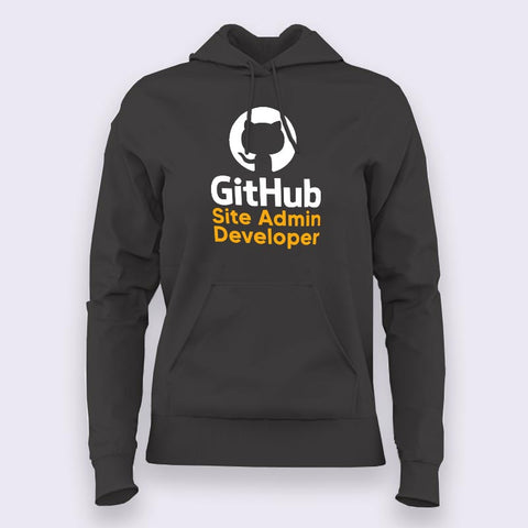 GitHub Site Admin Developer Women’s Profession Hoodies Online India