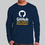 GitHub Site Admin Developer Men’s Profession Full Sleeve Online