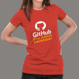 GitHub Site Admin Developer Women’s Profession T-Shirt India
