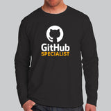 Github Specialist Men's Programming Full Sleeve T-Shirt India