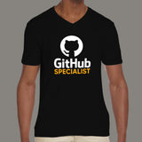 Github Specialist Men's Programming Profession V Neck T-Shirt India