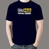 GitHub Social Coding T-Shirt - Collaborate & Create