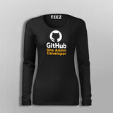 GitHub Site Admin Developer Women’s Profession Fullsleeve T-Shirt Online India