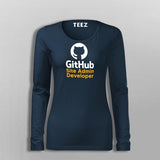 GitHub Site Admin Developer Women’s Profession T-Shirt