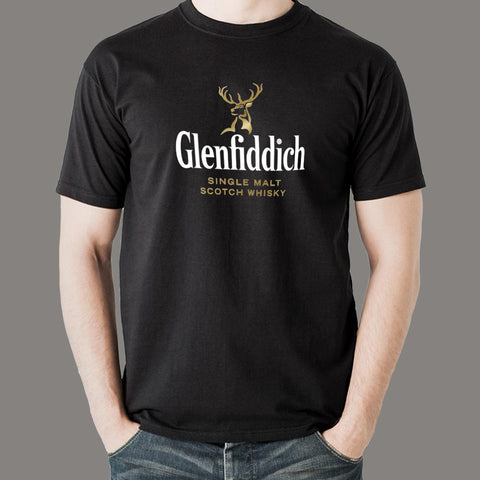 Buy This Glenfiddich Scotch Whisky Summer Offer T-Shirt For Men  (November) Only For Prepaid