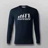 Go Back We Fucked Up T-shirt For Men