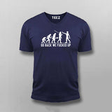 Go Back We Fucked Up T-shirt For Men