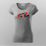 Go Heavy Or Go Home Gym T-shirt For Women