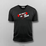 Go Heavy Or Go Home Gym V-neck T-shirt For Men Online India