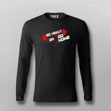 Go Heavy Or Go Home Gym Full Sleeve T-shirt For Men Online Teez