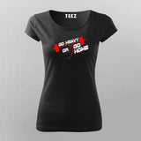 Go Heavy Or Go Home Gym T-shirt For Women Online Teez