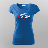 Go Heavy Or Go Home Gym T-shirt For Women