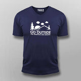 Go Outside The Graphics Are Amazing T-Shirt For Men