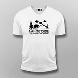 Go Outside The Graphics Are Amazing T-Shirt For Men